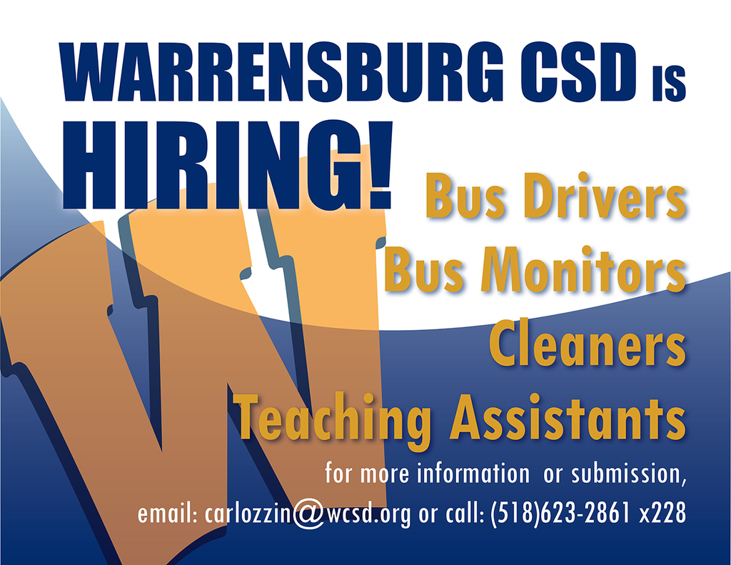 Warrensburg CSD is hiring